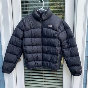 Mens North Face Black Puffer - 700 Fill
